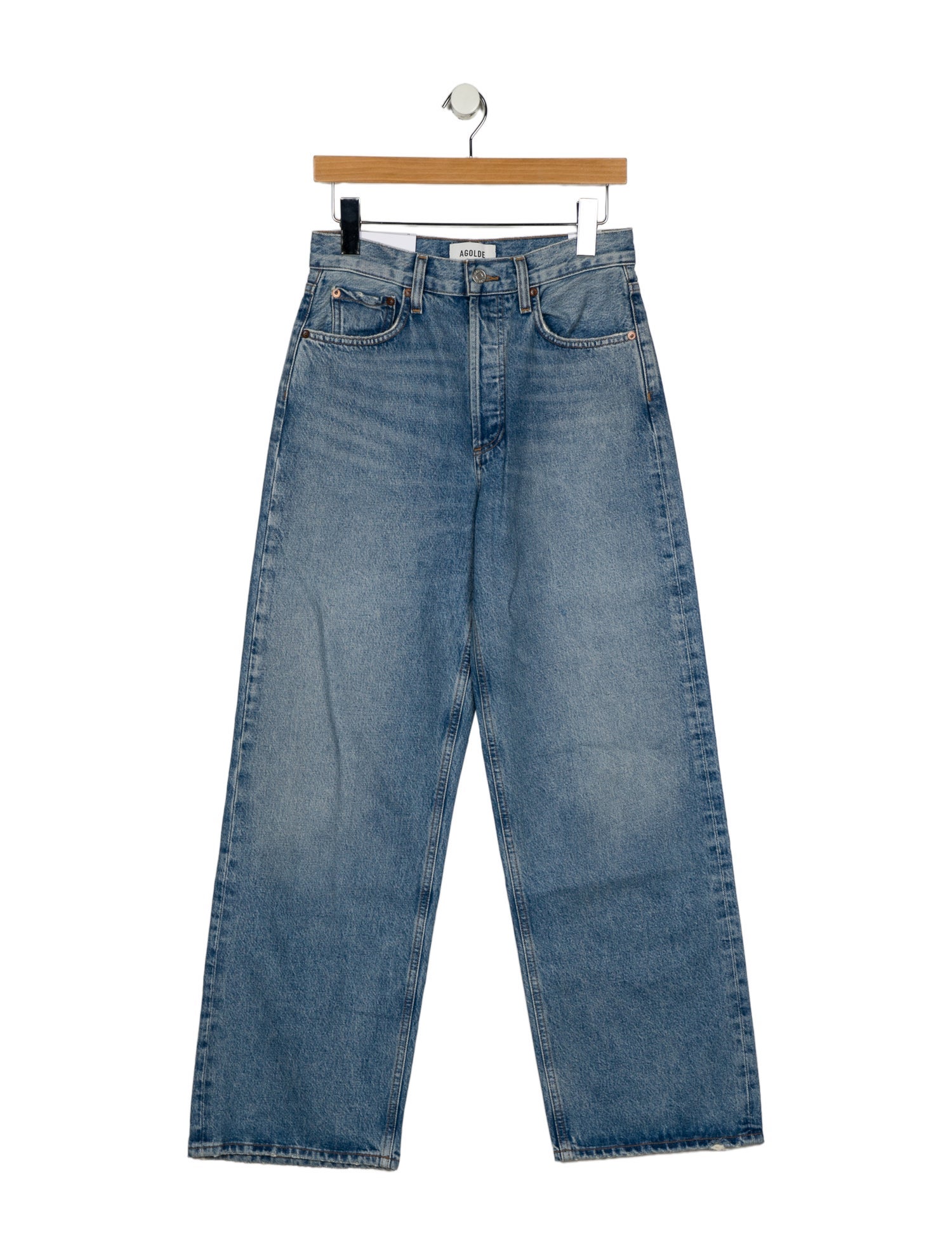 AGOLDE High-Rise Wide Leg Jeans w/ Tags
