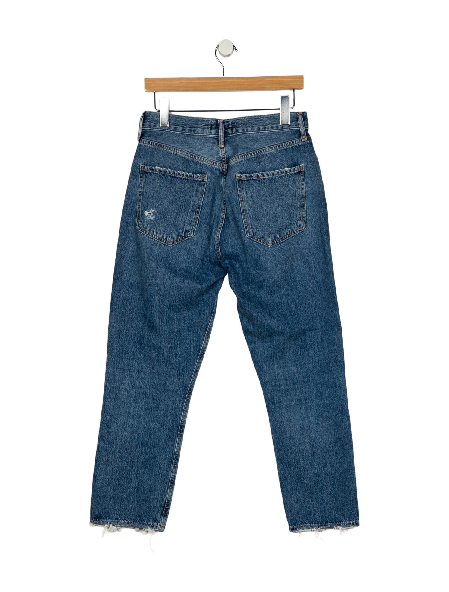 AGOLDE High-Rise Straight Leg Jeans