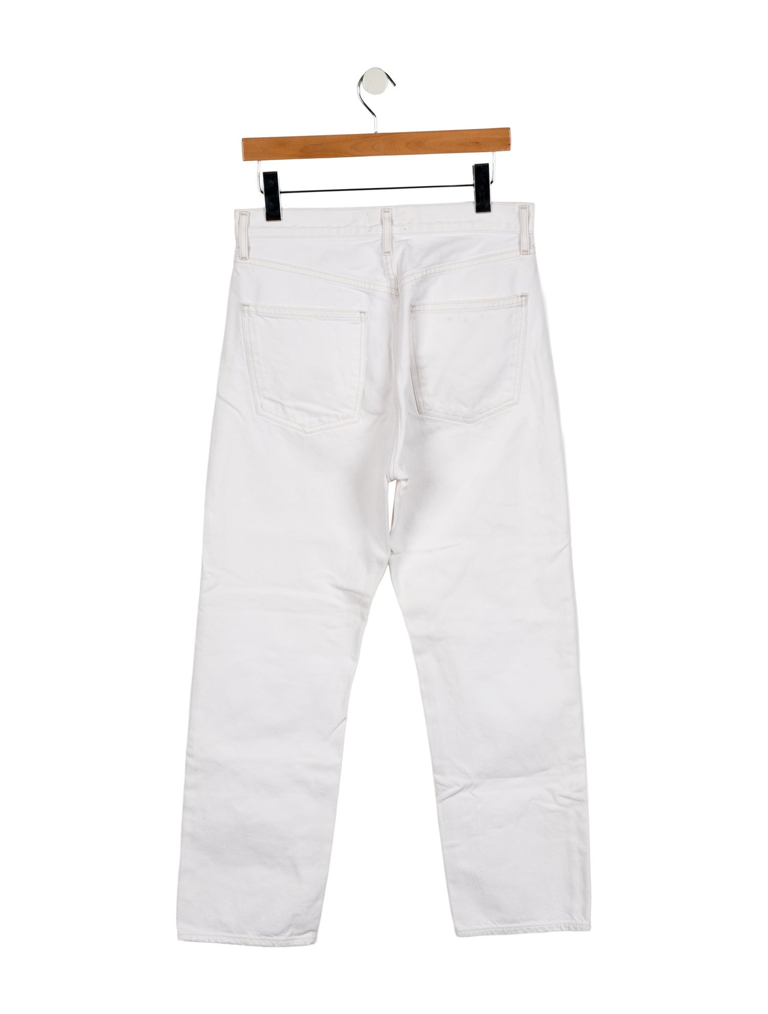 AGOLDE High-Rise Straight Leg Jeans