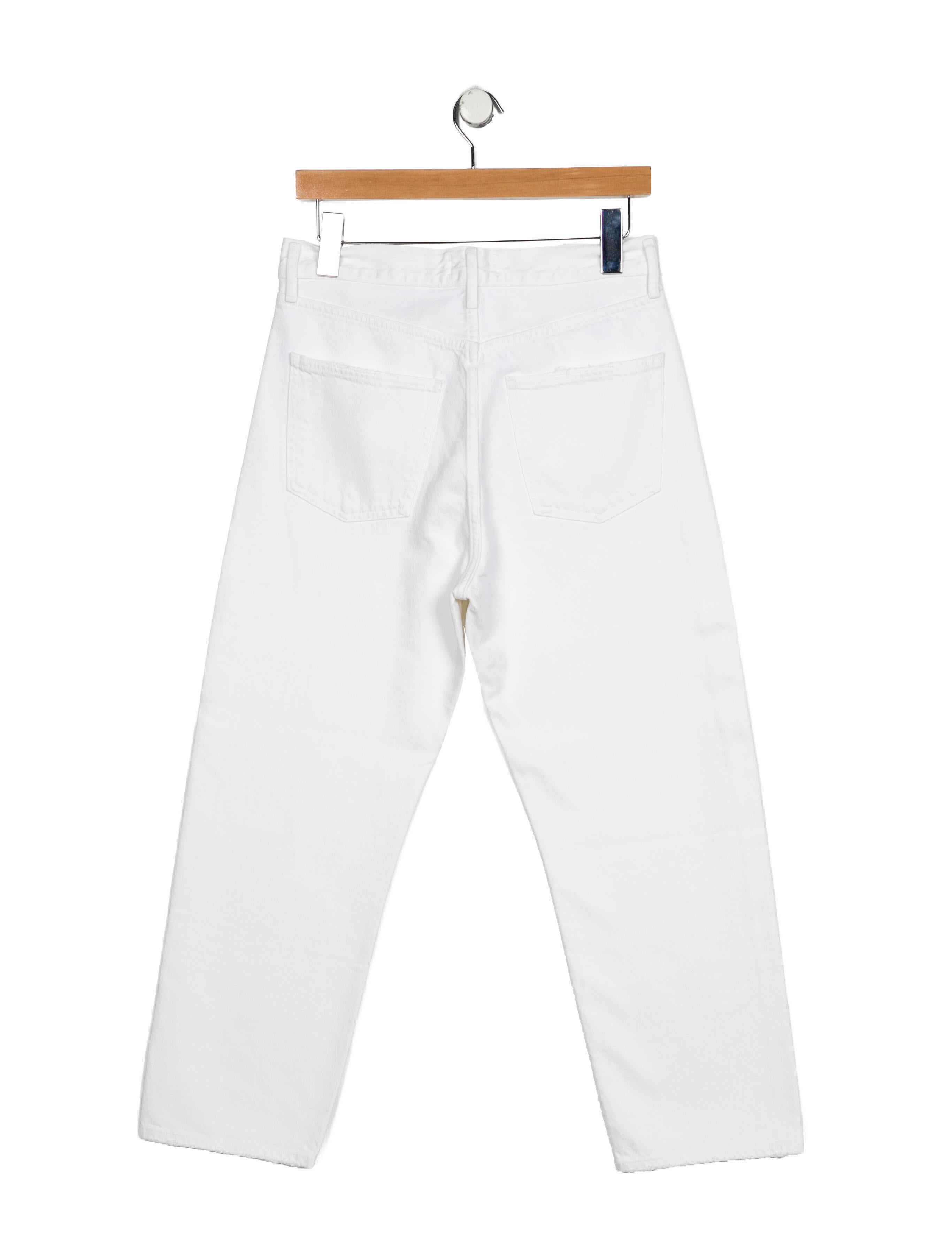 AGOLDE High-Rise Straight Leg Jeans