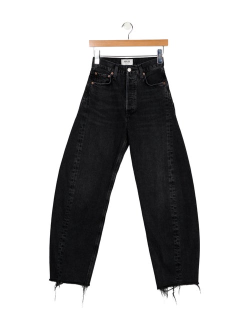 AGOLDE Mid-Rise Straight Leg Jeans