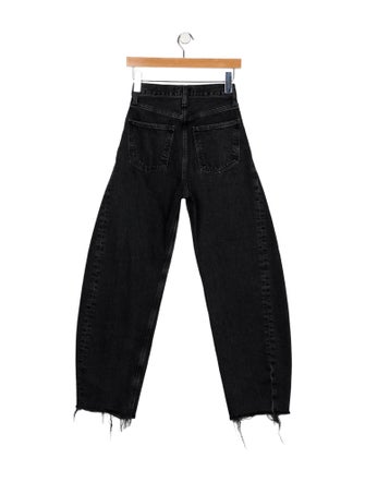 AGOLDE Mid-Rise Straight Leg Jeans