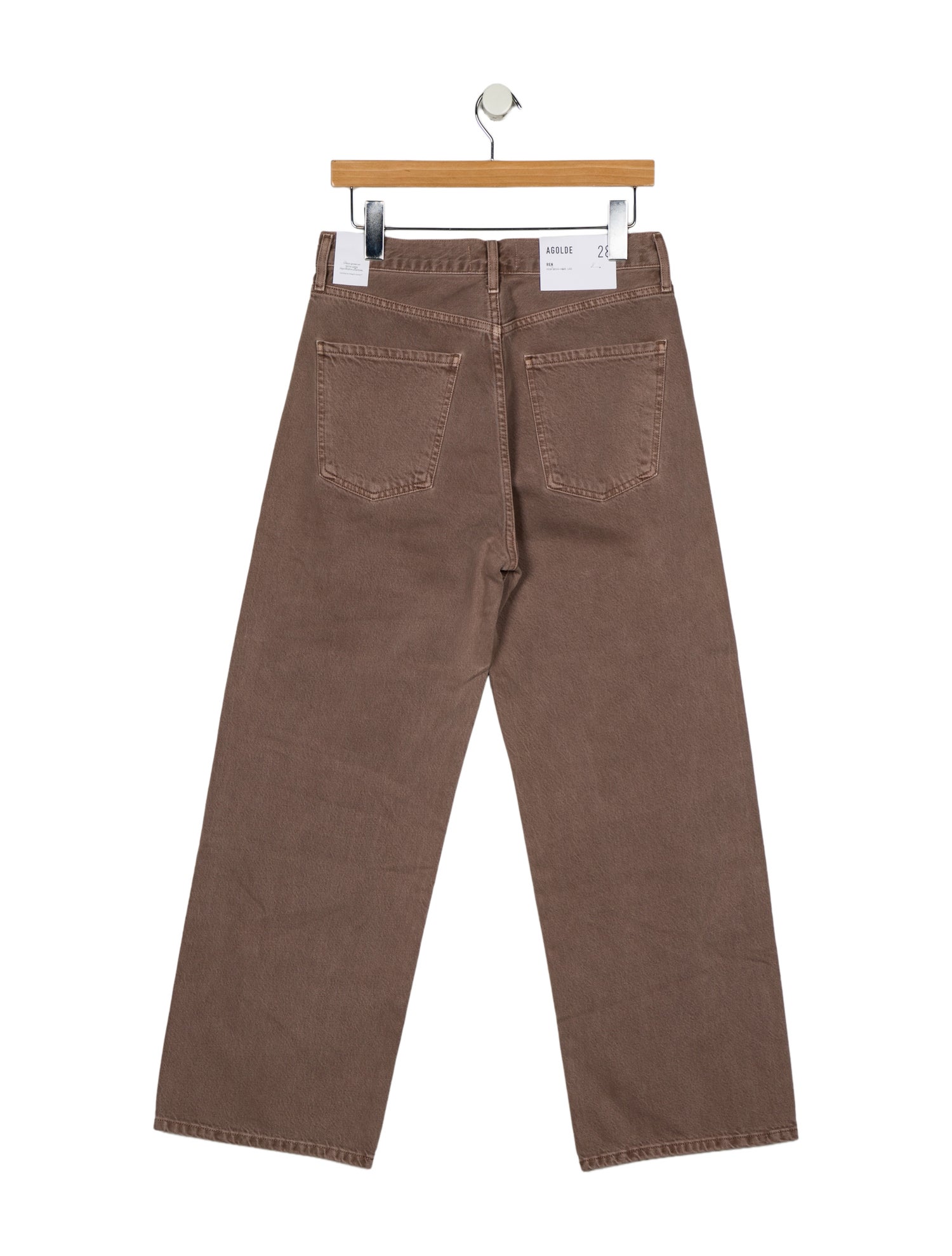 AGOLDE High-Rise Wide Leg Jeans w/ Tags