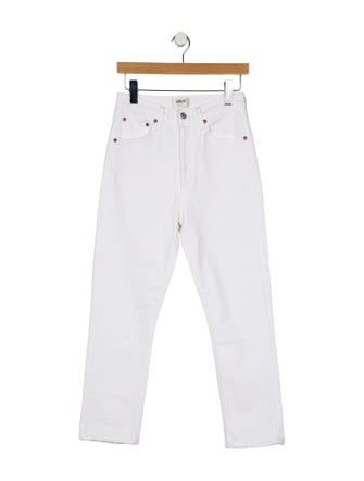 AGOLDE High-Rise Straight Leg Jeans