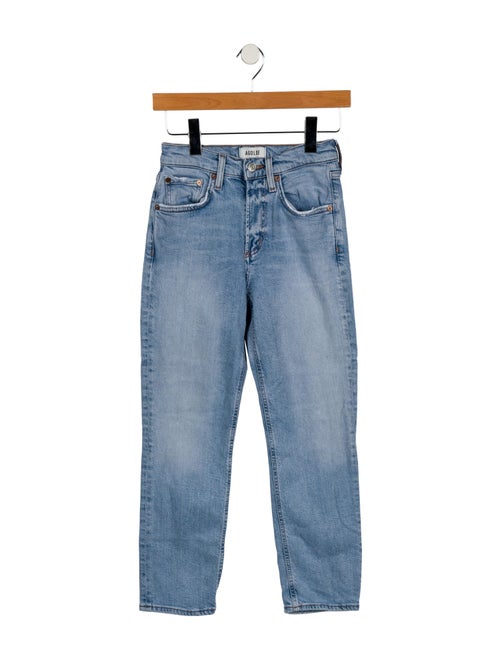AGOLDE High-Rise Straight Leg Jeans