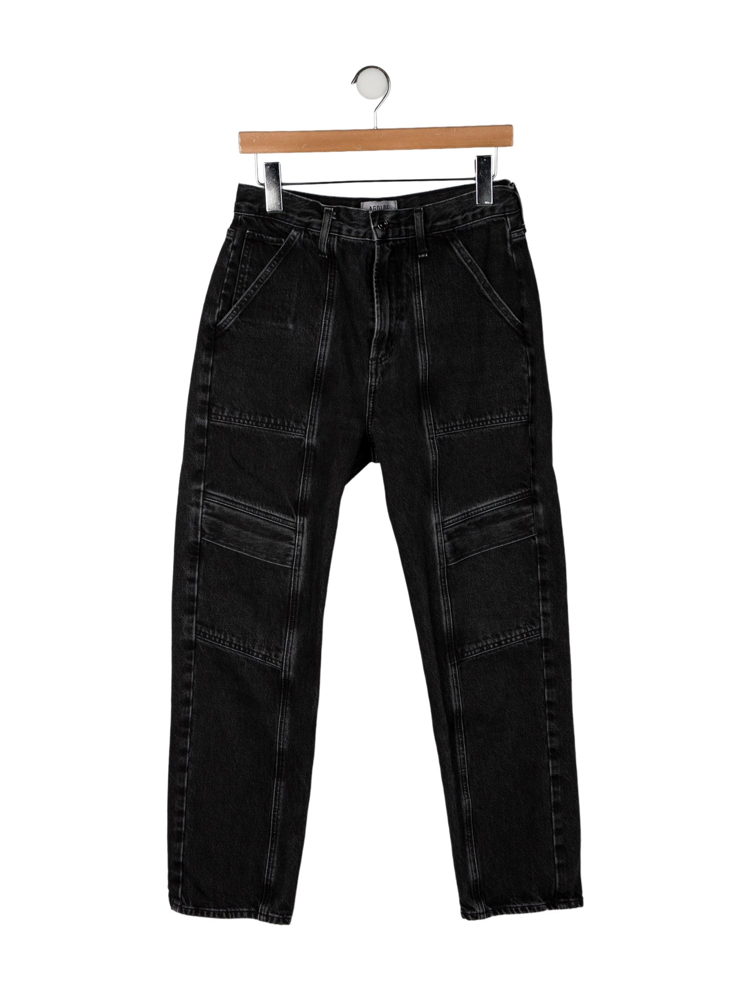 AGOLDE High-Rise Straight Leg Jeans