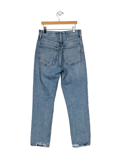 AGOLDE High-Rise Straight Leg Jeans