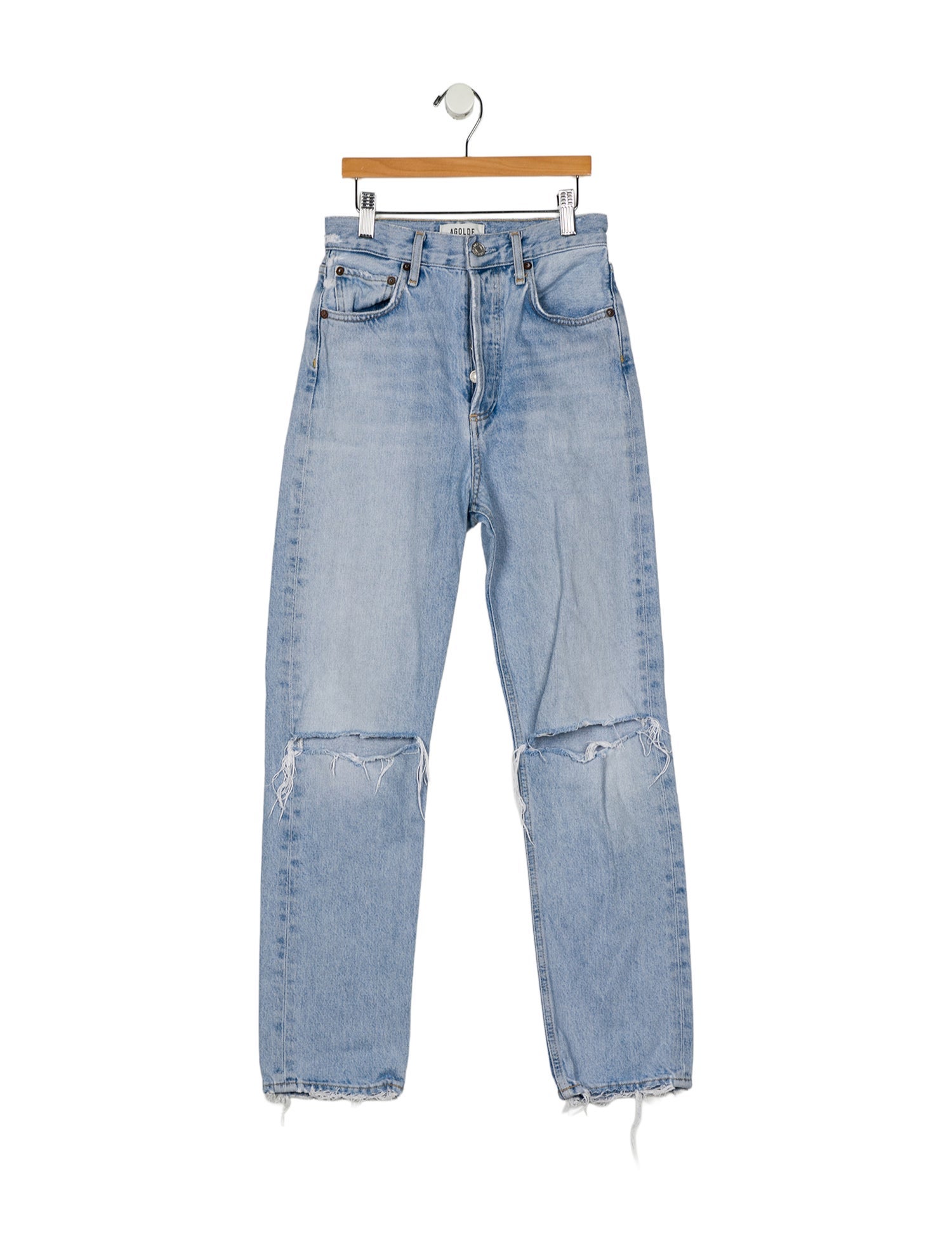 AGOLDE High-Rise Skinny Leg Jeans