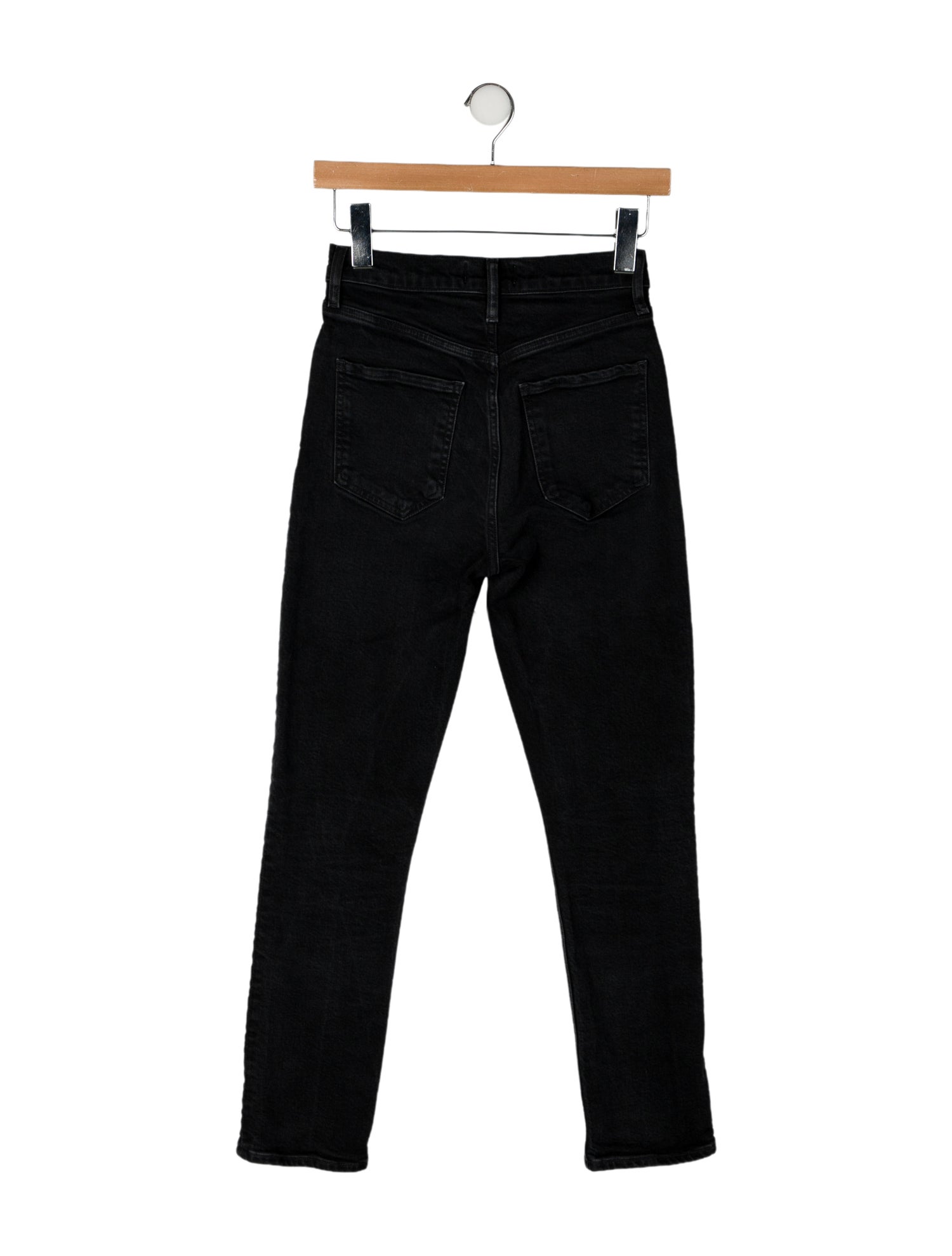 AGOLDE Mid-Rise Straight Leg Jeans