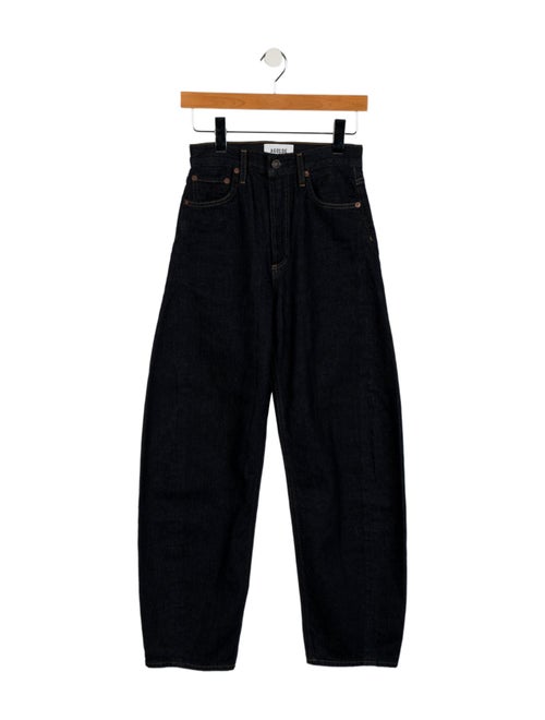 AGOLDE Mid-Rise Straight Leg Jeans