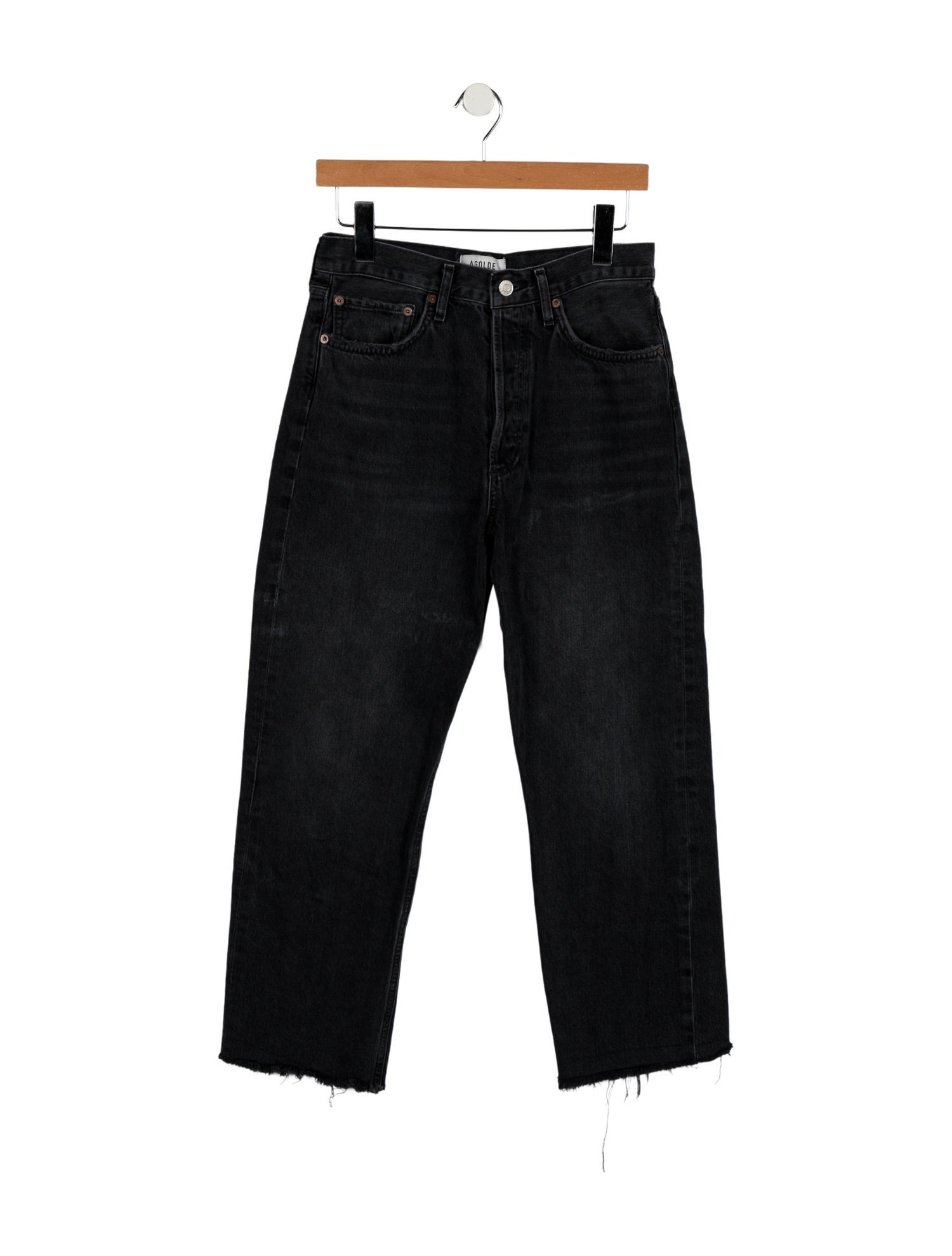 AGOLDE High-Rise Straight Leg Jeans