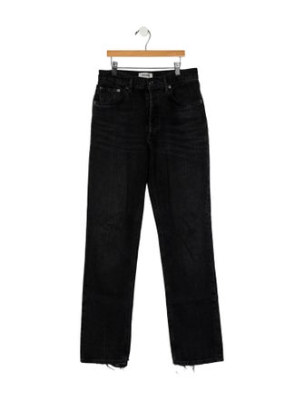 AGOLDE High-Rise Straight Leg Jeans