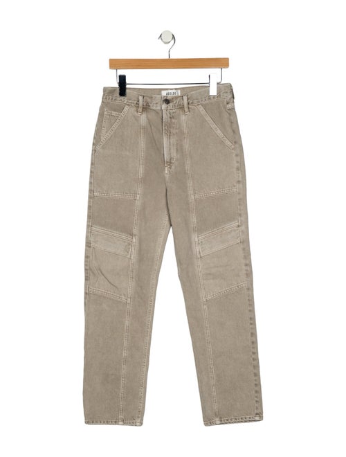 AGOLDE High-Rise Straight Leg Jeans