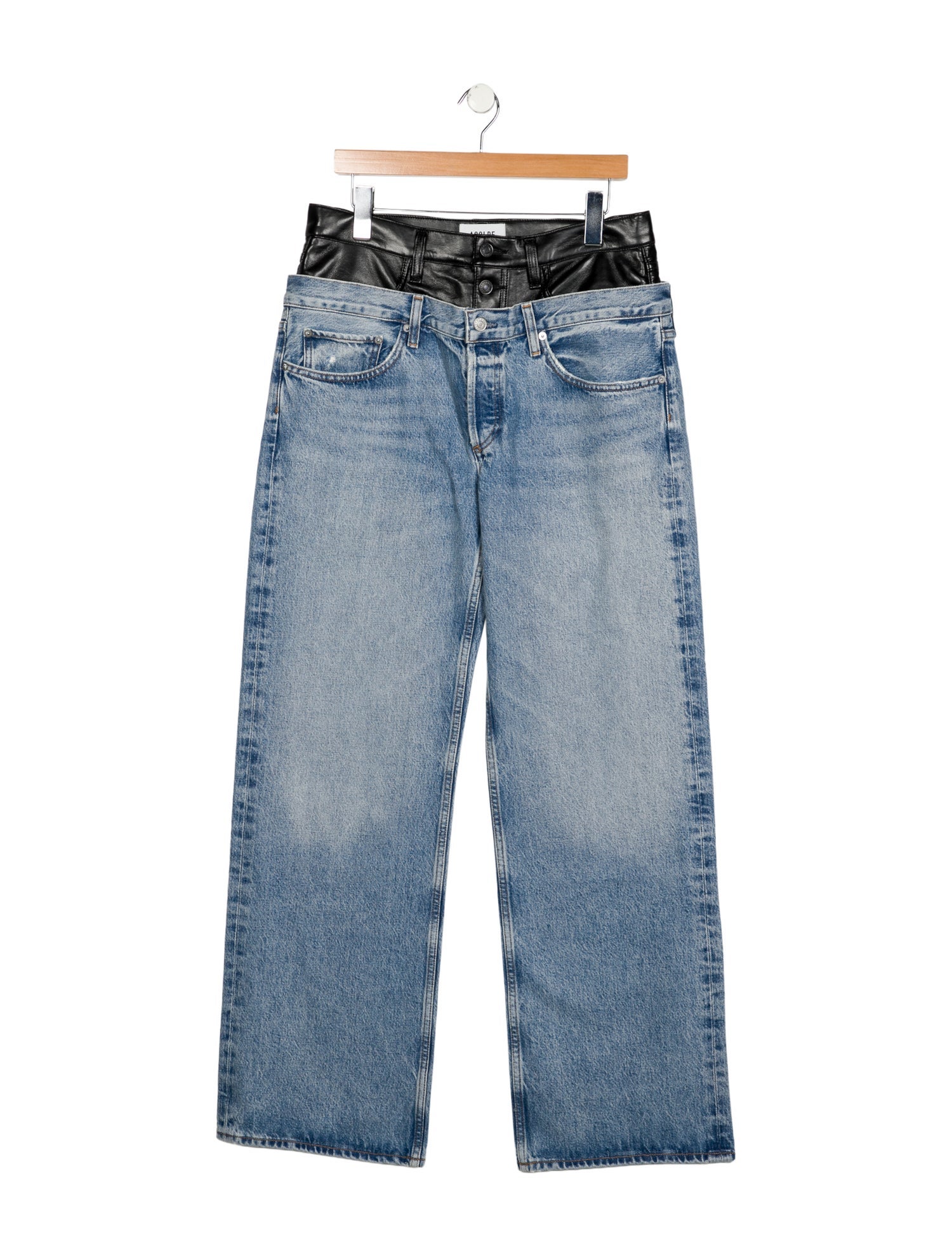 AGOLDE High-Rise Wide Leg Jeans