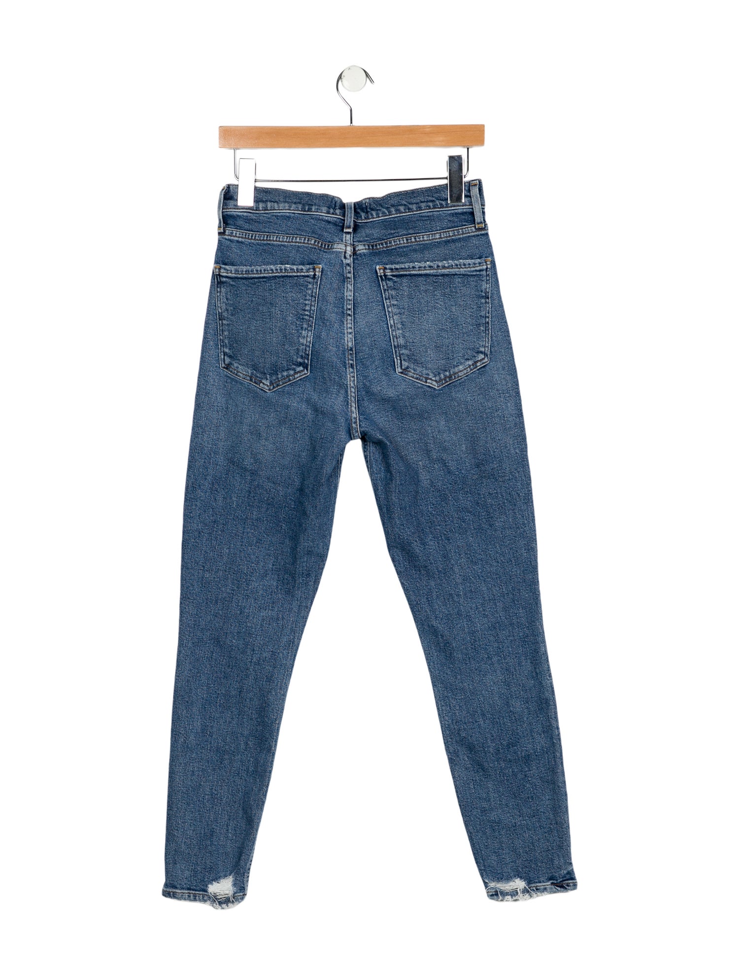 AGOLDE High-Rise Skinny Leg Jeans