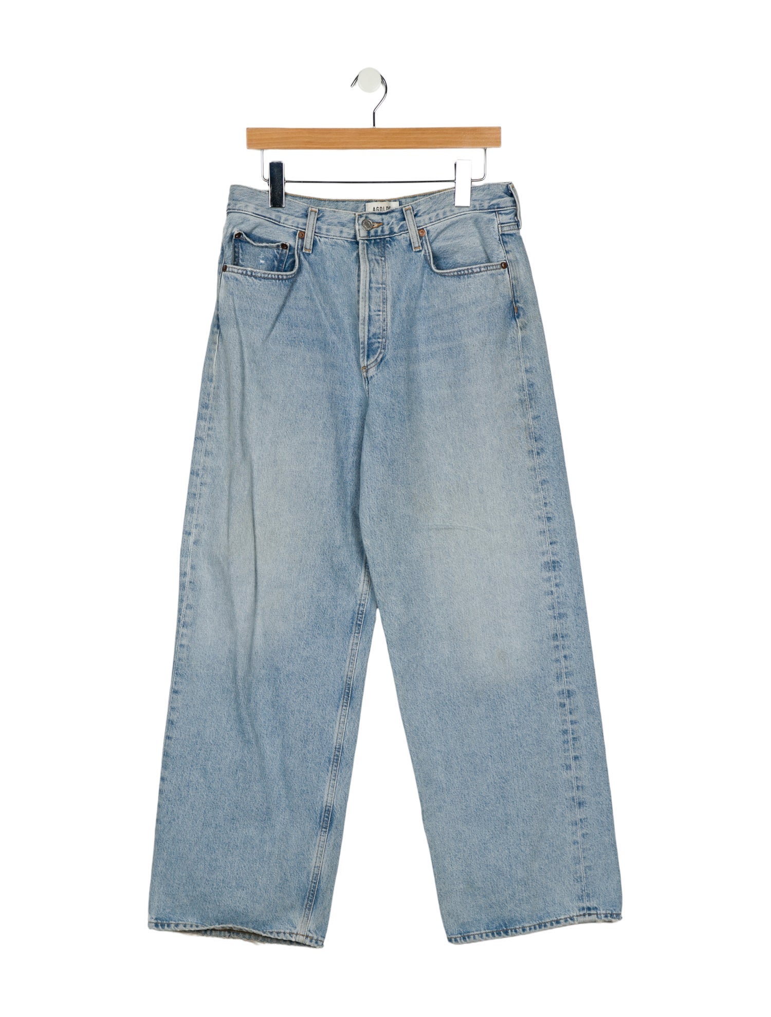 AGOLDE High-Rise Wide Leg Jeans