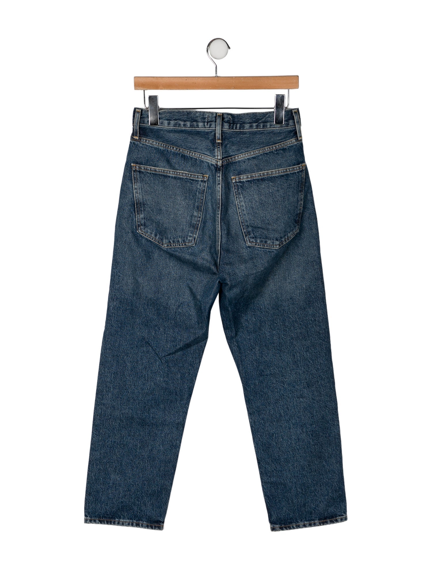 AGOLDE High-Rise Straight Leg Jeans