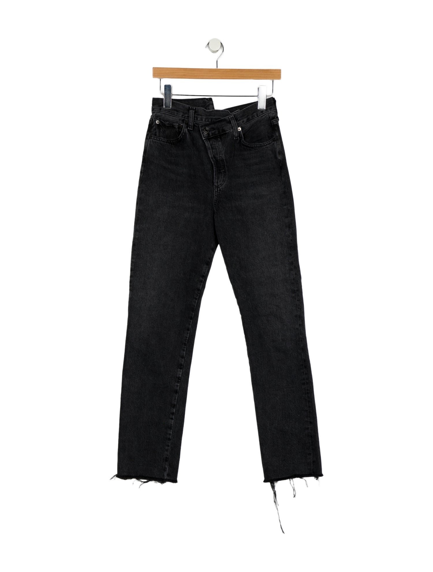 AGOLDE High-Rise Straight Leg Jeans