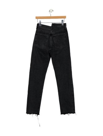 AGOLDE High-Rise Straight Leg Jeans