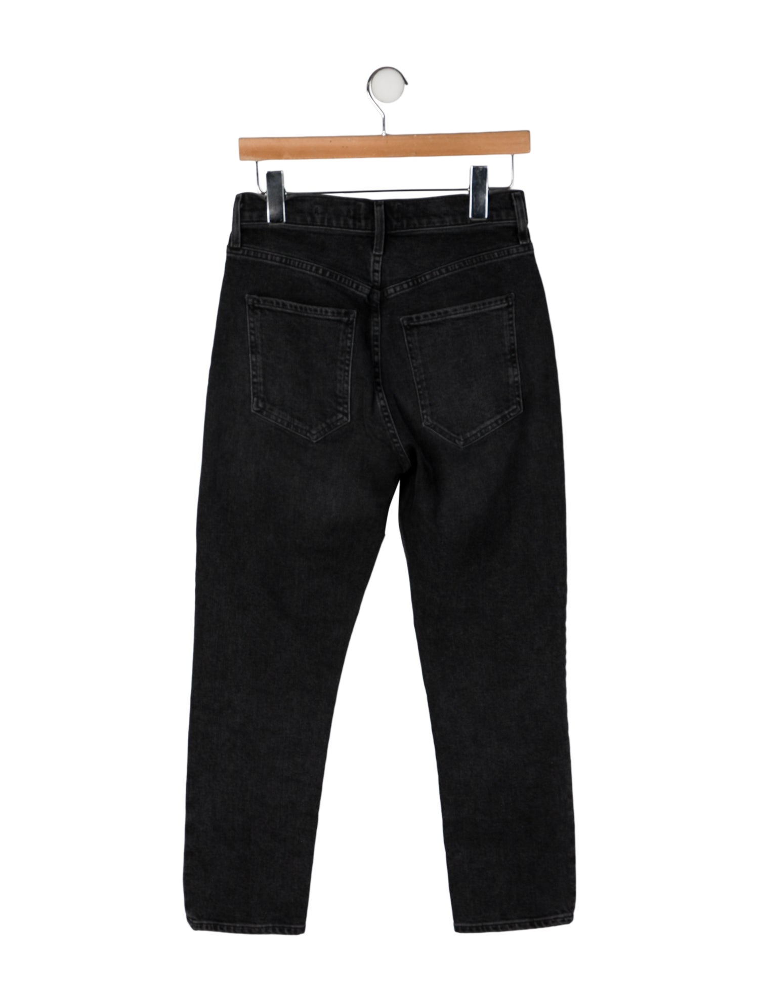 AGOLDE High-Rise Straight Leg Jeans