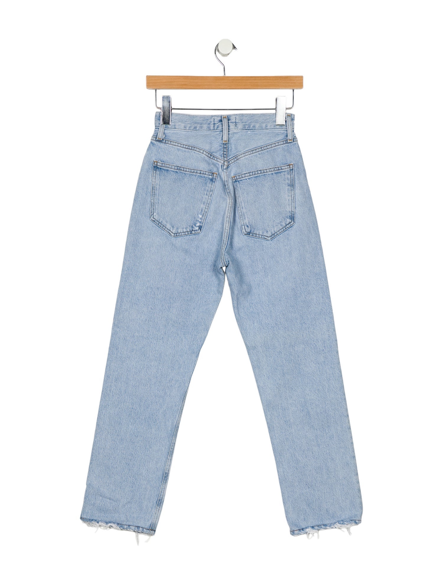AGOLDE High-Rise Straight Leg Jeans