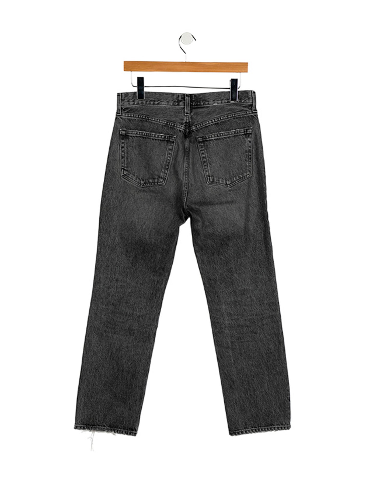 AGOLDE High-Rise Straight Leg Jeans
