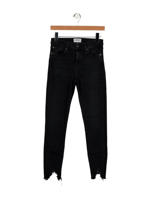 AGOLDE Mid-Rise Skinny Leg Jeans
