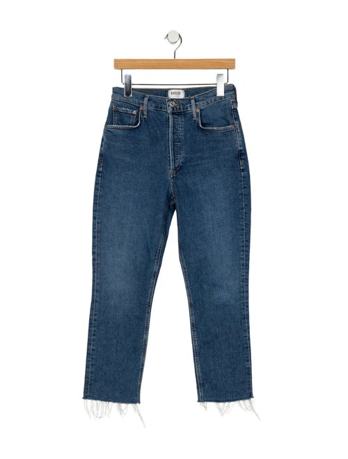 AGOLDE High-Rise Straight Leg Jeans