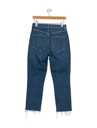 AGOLDE High-Rise Straight Leg Jeans