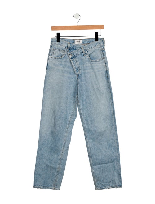 AGOLDE High-Rise Straight Leg Jeans