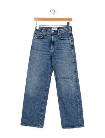AGOLDE Mid-Rise Wide Leg Jeans