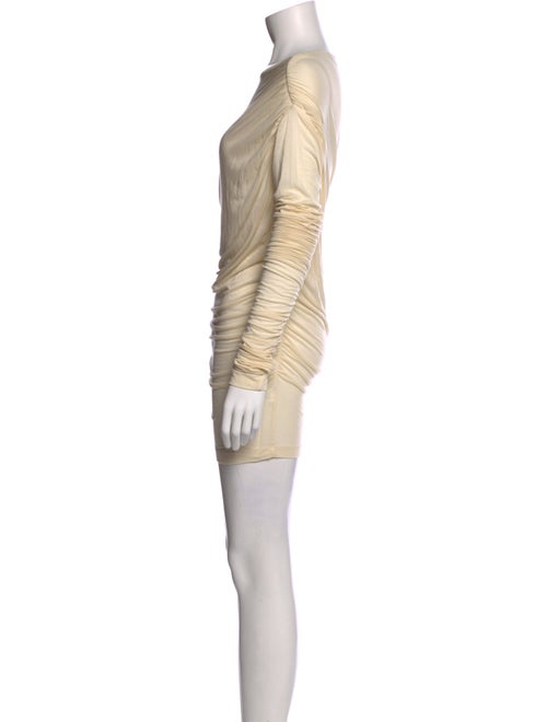 AGOLDE Bateau Neckline Mini Dress