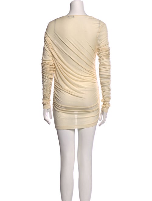 AGOLDE Bateau Neckline Mini Dress