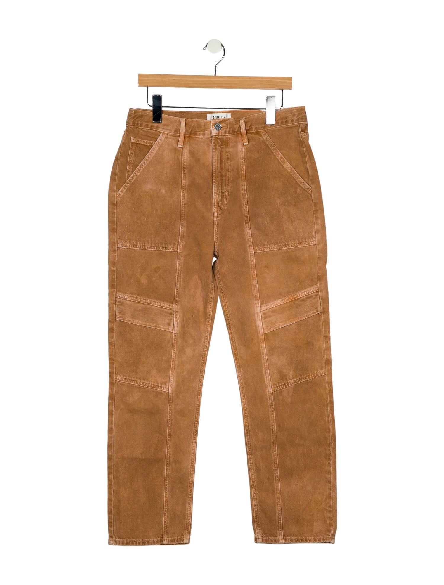 AGOLDE High-Rise Straight Leg Jeans