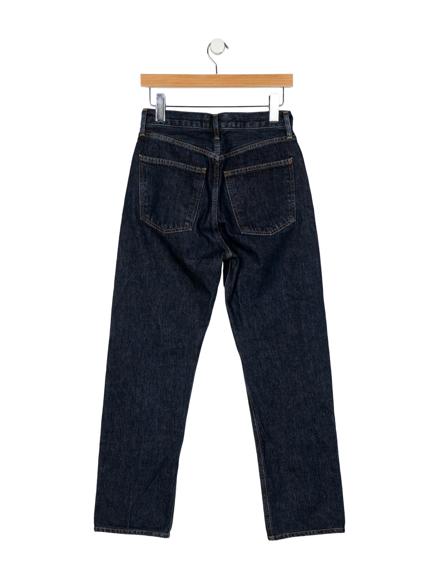 AGOLDE High-Rise Straight Leg Jeans