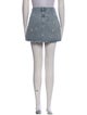 AGOLDE Distressed Accents Mini Skirt