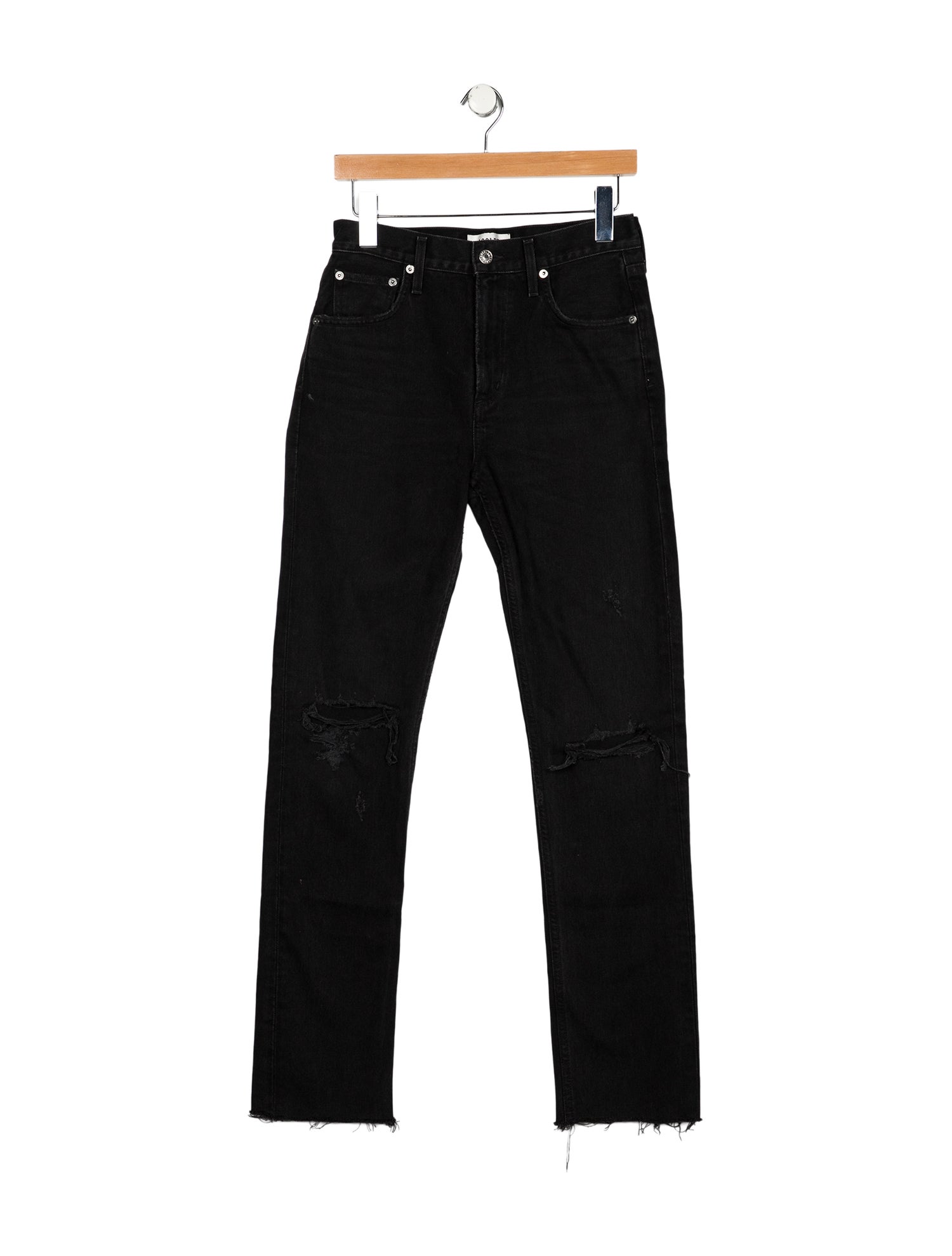 AGOLDE High-Rise Straight Leg Jeans