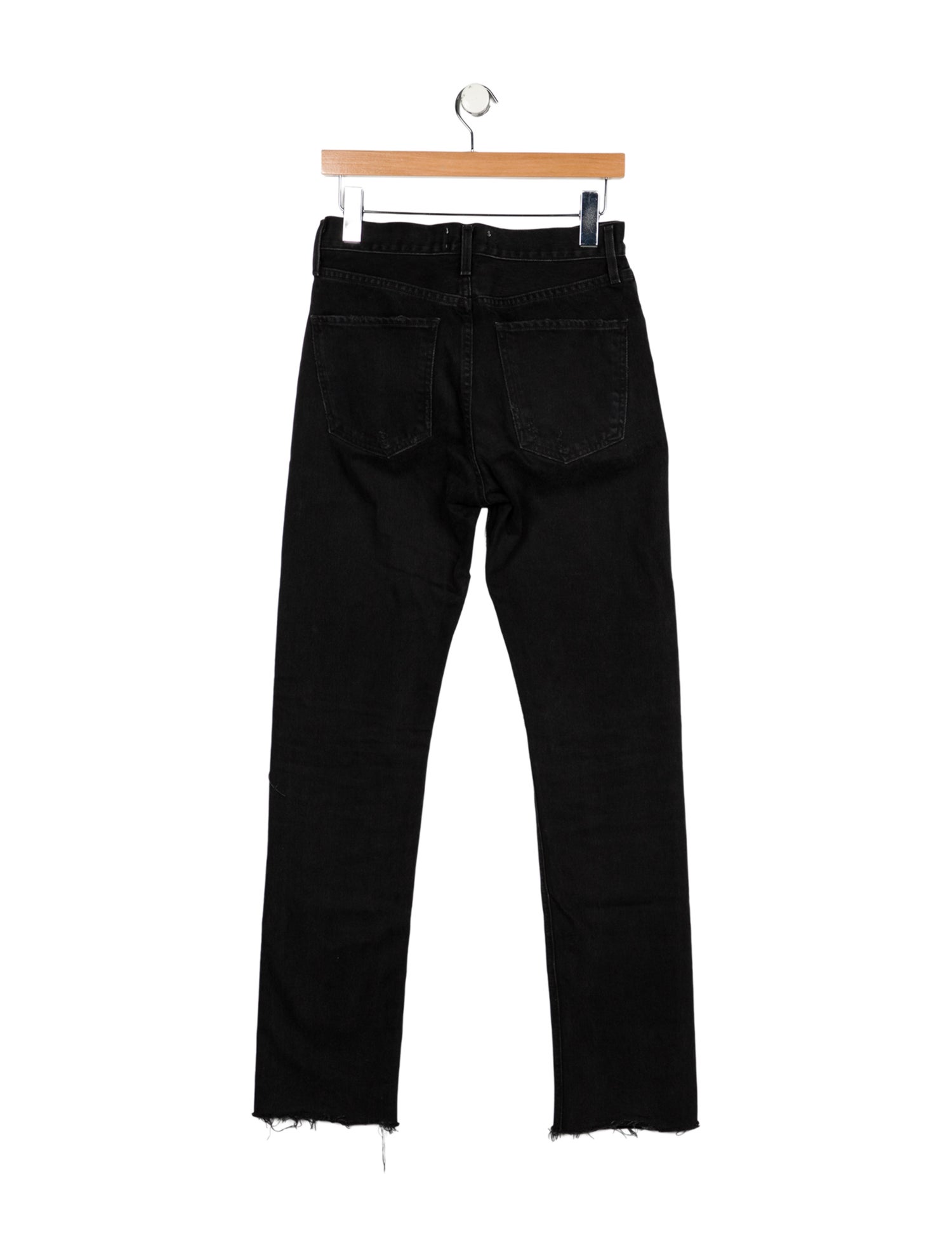 AGOLDE High-Rise Straight Leg Jeans