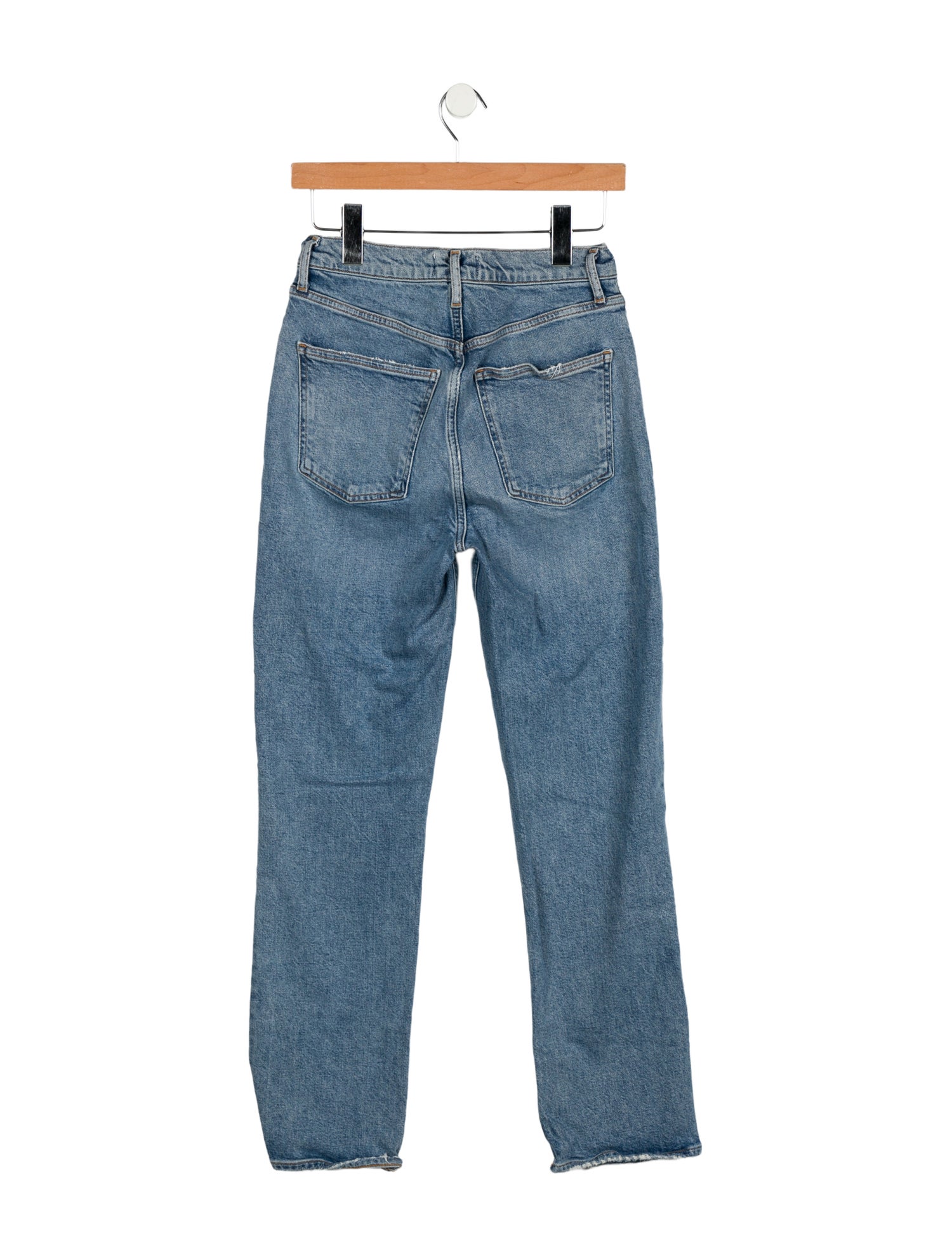AGOLDE High-Rise Straight Leg Jeans