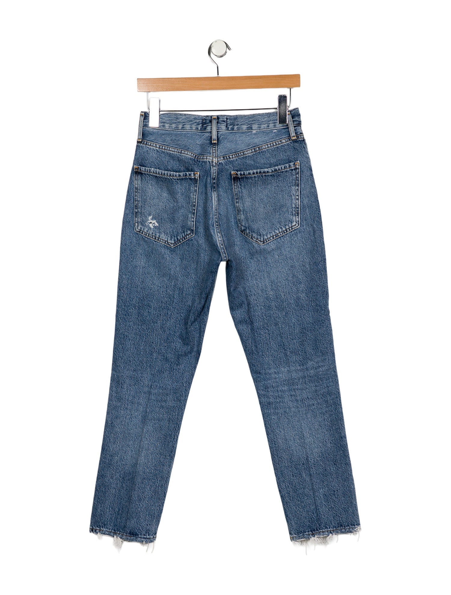 AGOLDE High-Rise Straight Leg Jeans