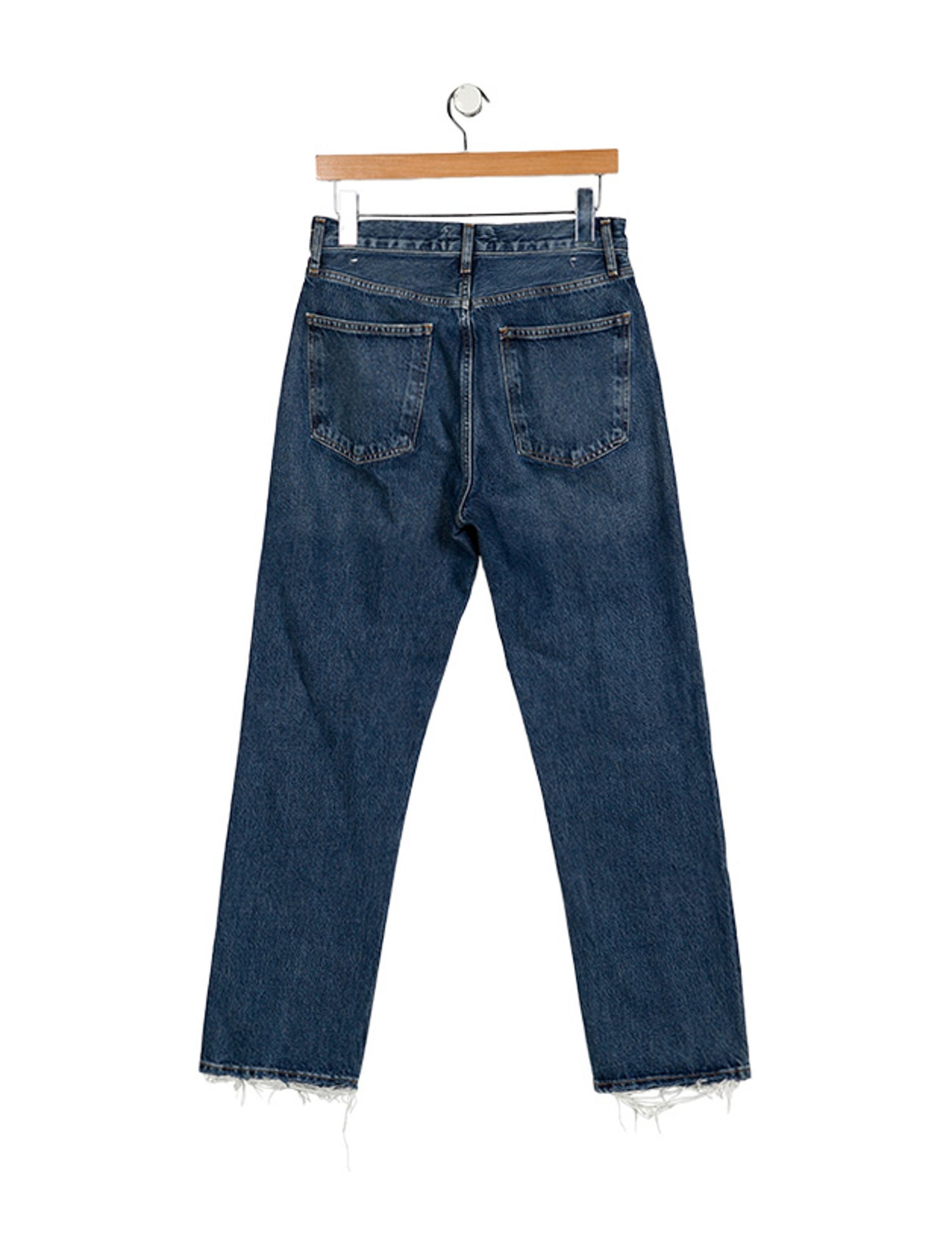AGOLDE High-Rise Straight Leg Jeans
