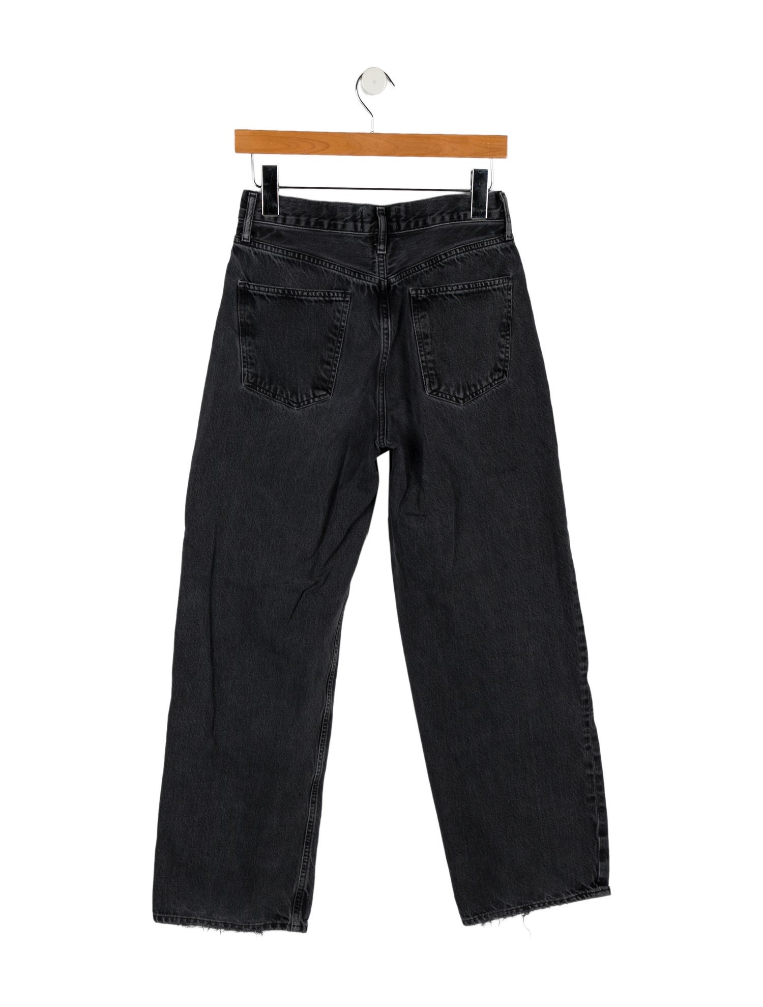 AGOLDE Mid-Rise Wide Leg Jeans