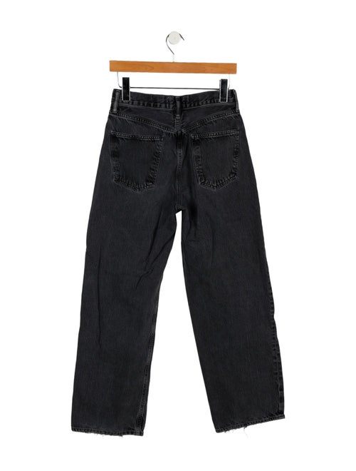 AGOLDE Mid-Rise Wide Leg Jeans
