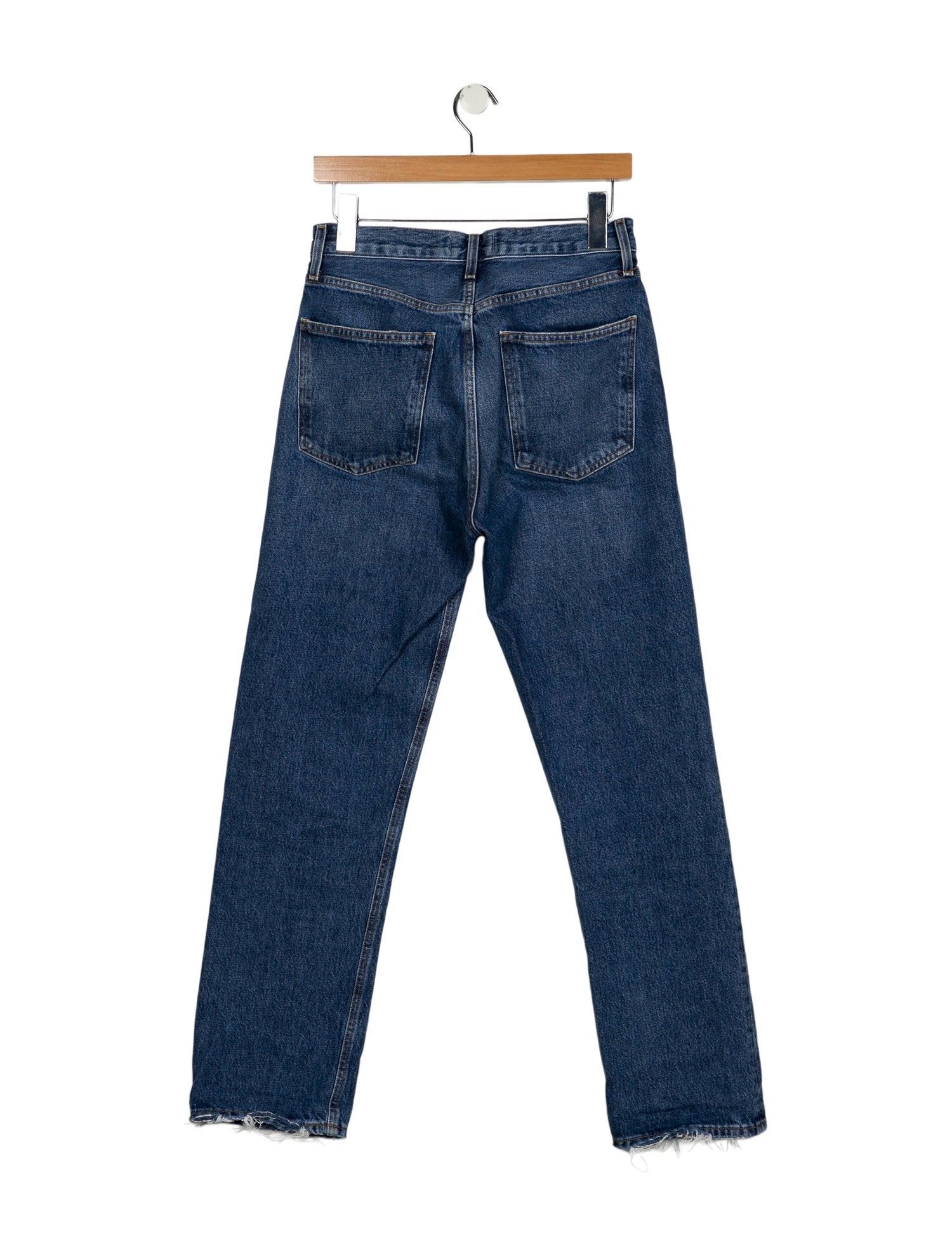 AGOLDE High-Rise Straight Leg Jeans