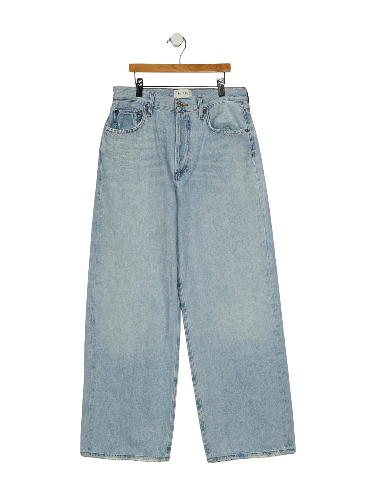 AGOLDE High-Rise Wide Leg Jeans