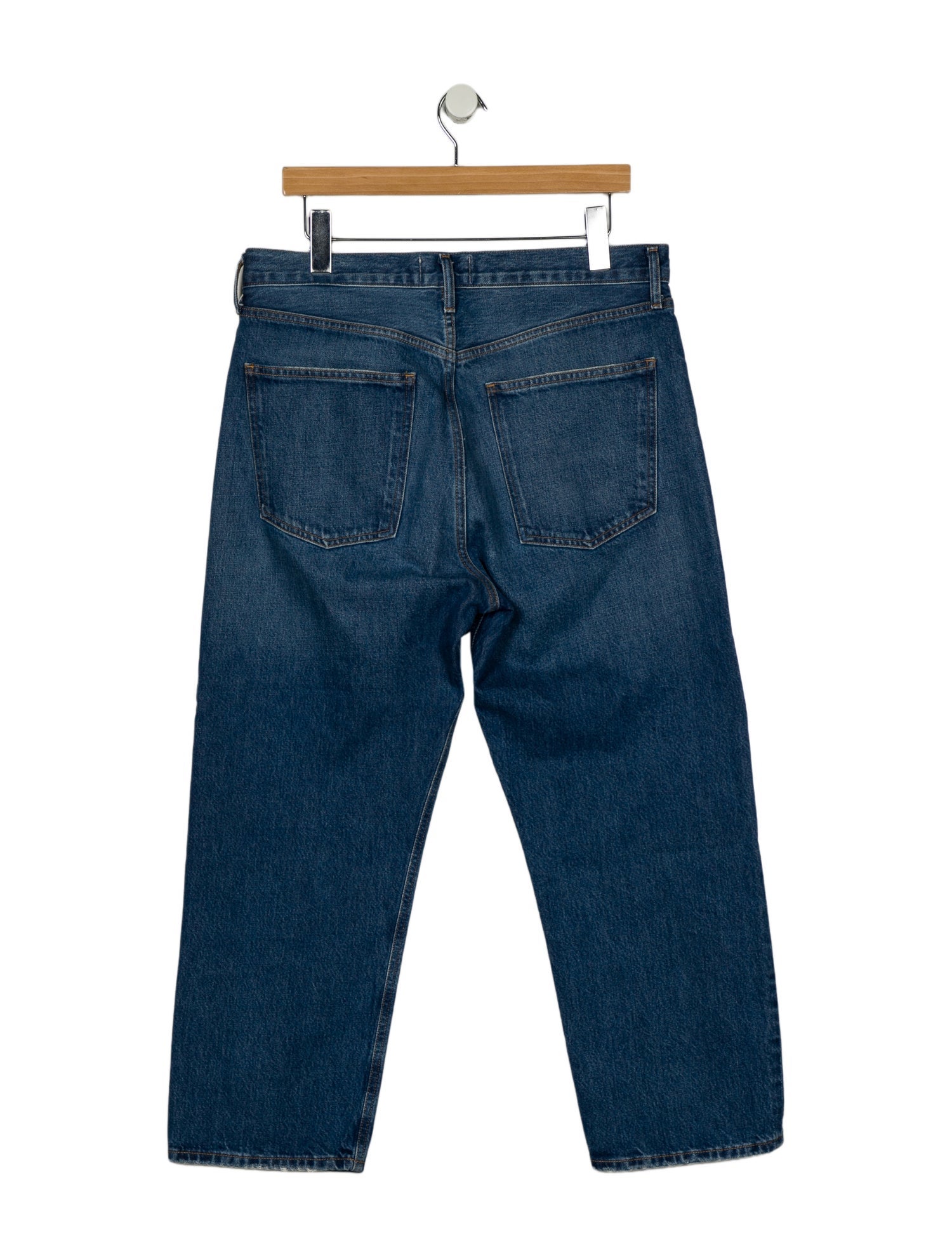 AGOLDE High-Rise Straight Leg Jeans