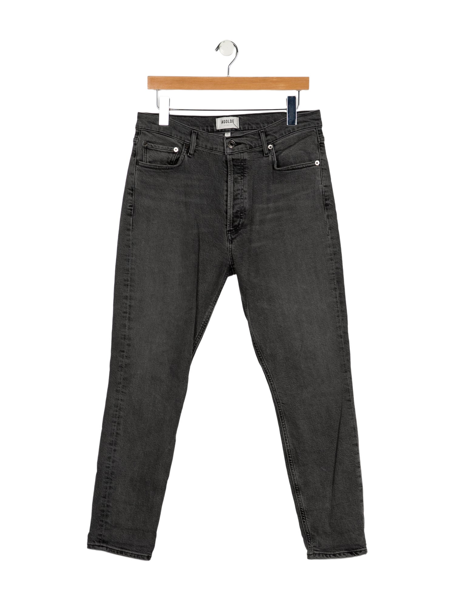 AGOLDE High-Rise Straight Leg Jeans