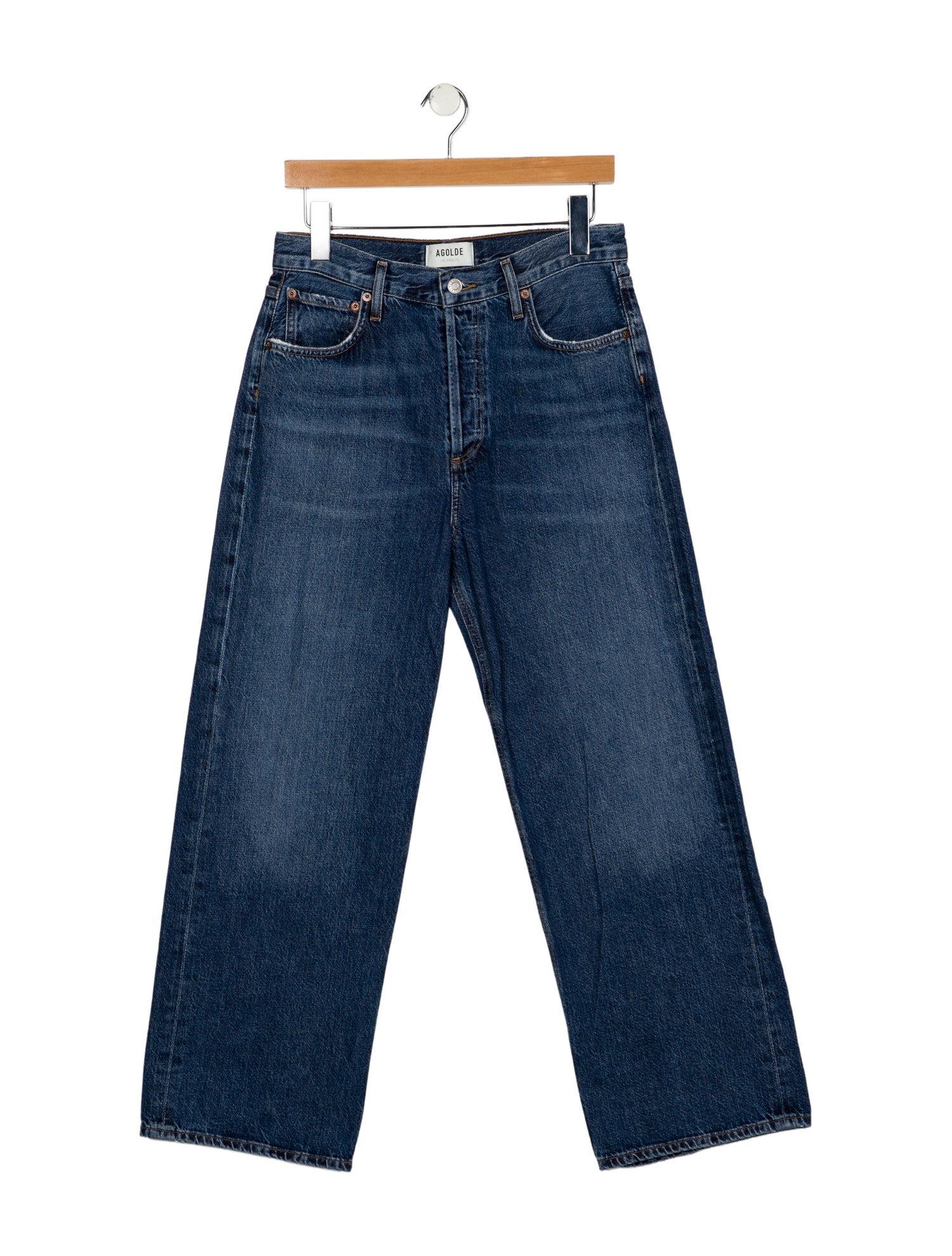 AGOLDE High-Rise Wide Leg Jeans