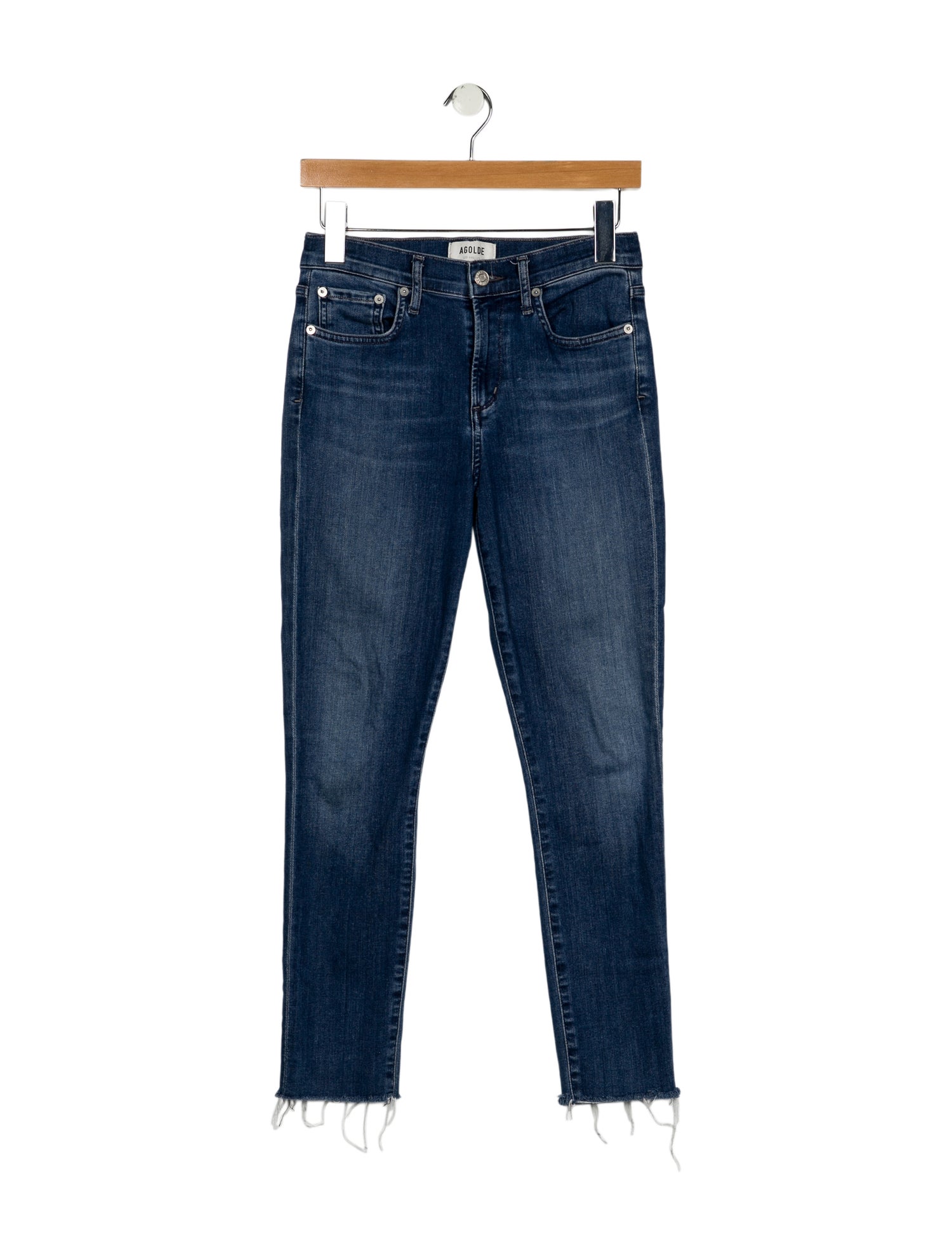 AGOLDE High-Rise Skinny Leg Jeans