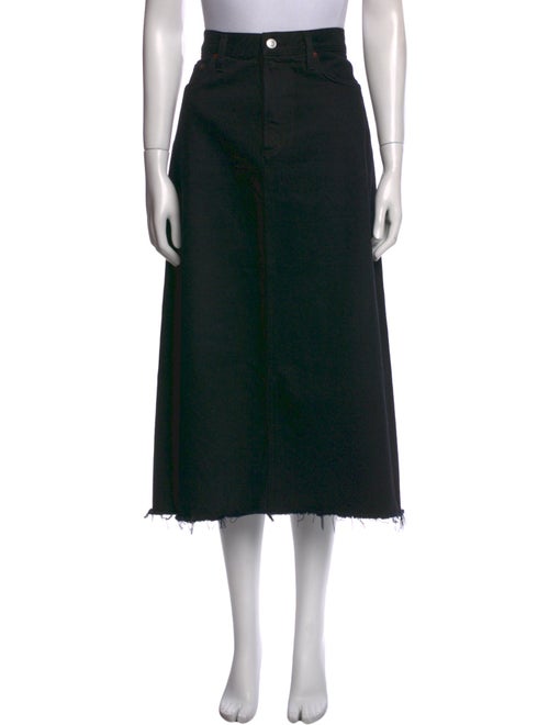 AGOLDE Midi Length Skirt
